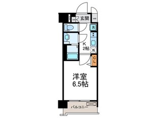 ﾌﾟﾚｻﾝｽ THE KYOTO 新町通(1109)の物件間取画像